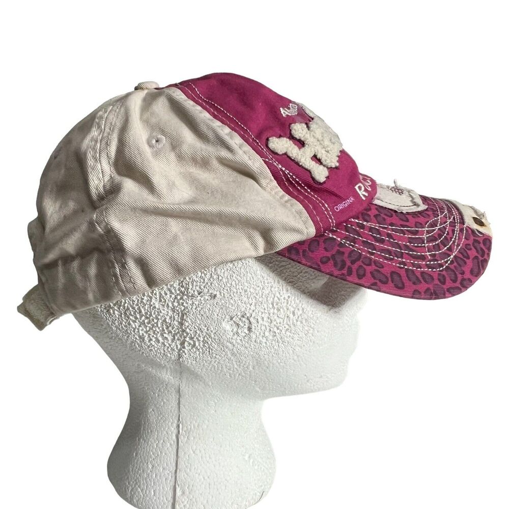 Hard Rock Cafe Couture Atlanta Womens Cap Vintage Distressed Rugged - Picture 4 of 11